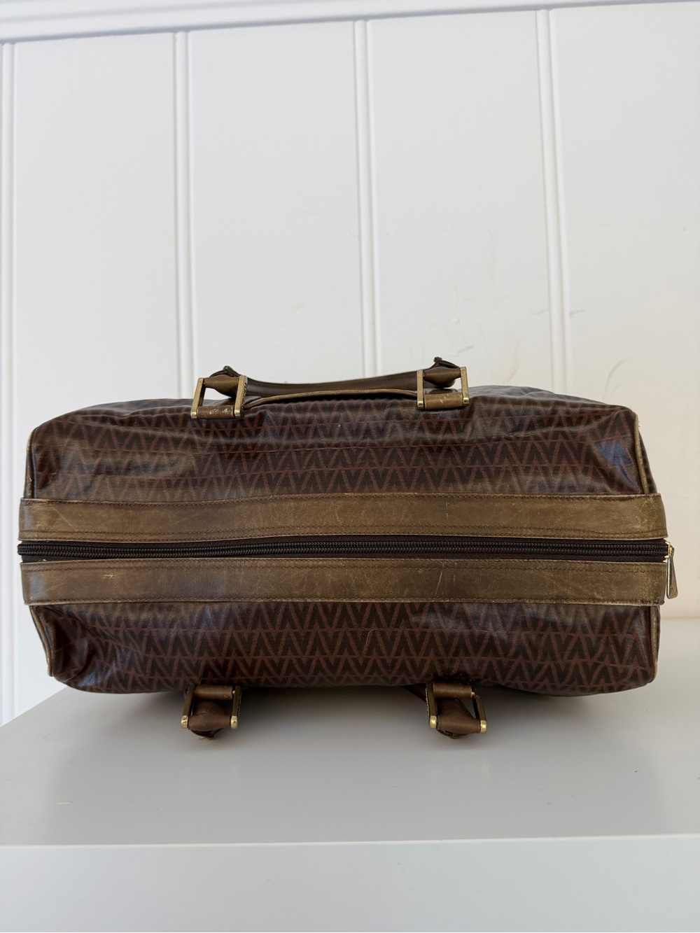 ✨ Vintage Mario Valentino Made in Italy Boston Bag - Picture 11 of 15